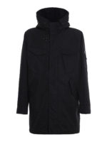 Cappotto con doppio cappuccio