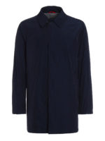 Trench imbottito in taffeta tecnico