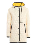 Cappottino imbottito in nylon trapuntato