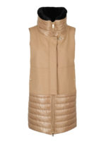 Cappotto smanicato imbottito