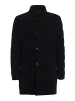 Cappotto corto stretch nero