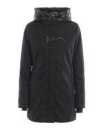 Cappottino idrorepellente Toggle Coat nero