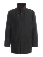 Giacca imbottita con double front fisso