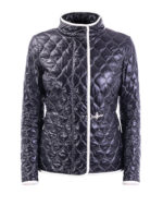 Giacca trapuntata con profili a contrasto