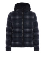 Piumino stampa spigata