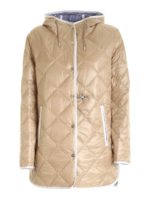 Parka trapuntato beige
