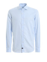 Camicia in popeline di cotone egiziano