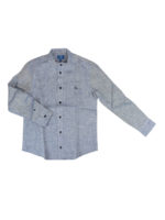 Camicia in lino con taschino