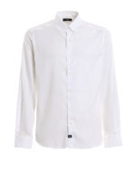 Camicia in popeline stretch
