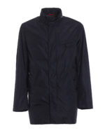 Cappottino in nylon blu
