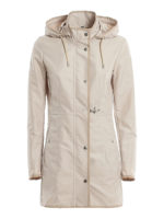 Cappotto con cappuccio con coulisse