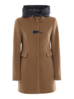 Cappotto Toggle con double front e cappuccio