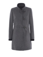 Cappotto Virginia con bordi in velluto