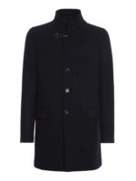 Cappotto in panno di misto lana