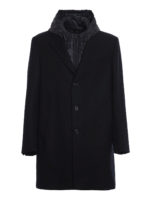 Cappotto in twill di lana