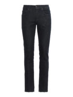 Jeans scuri in denim stretch