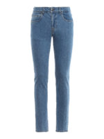 Jeans chiari in denim stretch