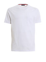 T-shirt in jersey di cotone con taschino