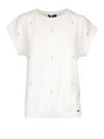 T-shirt con cristalli