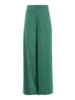 Pantaloni palazzo in viscosa jacquard