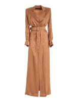 Abito lungo stampa animalier