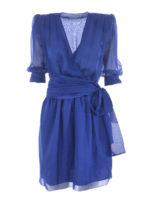 Abito in chiffon di seta