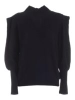 Pullover relaxed fit nero