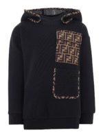 Felpa con cappuccio removibile