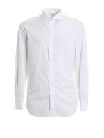 Camicia Milano bianca con polsini per gemelli