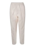 Pantaloni morbidi avorio