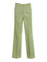 Pantalone a gamba larga color Mint