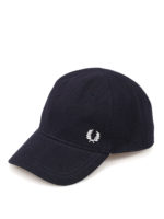 Cappellino in pique con ricamo logo