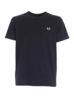 T-shirt Ringer blu
