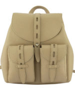 Zaino Net piccolo in pelle a grana