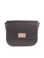 Mini borsa a bandoliera nera