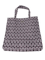 Tote Digit con stampa geometrica