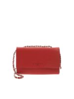 Borsa a tracolla con logo rossa