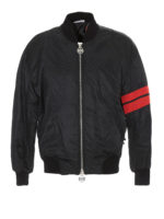 Bomber con maxi logo