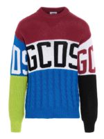 Maglia color block con logo