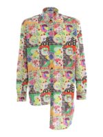 Camicia in stampa patchwork