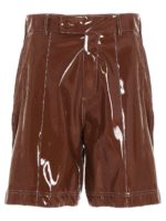 Bermuda marroni in vinile