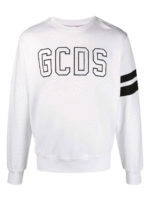 Felpa in cotone con ricamo