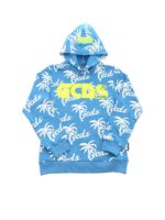 Felpa hawaiana azzurra