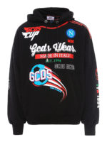 Felpa con stampe logo