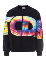 Felpa con logo tie-dye