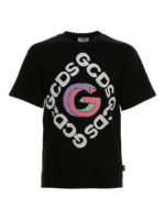 T-shirt con logo 3D in spugna