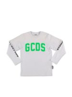 T-shirt bianca maniche lunghe