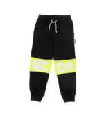 Joggers neri con dettagli a contrasto