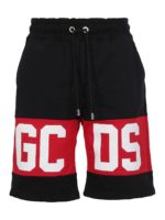 Bermuda in cotone con logo