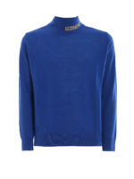 Maglia a collo alto in misto lana